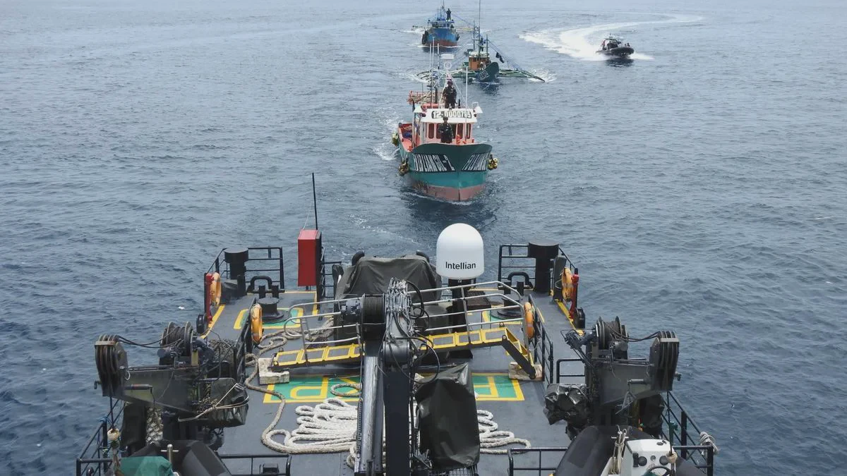 Alih-alih Ditenggelamkan, KKP Modifikasi Kapal Sitaan Pencuri Ikan untuk Operasi Pengawasan Laut