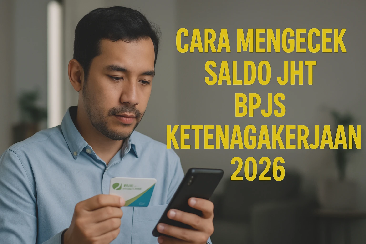 Cara Mengecek Saldo JHT BPJS Ketenagakerjaan 2026