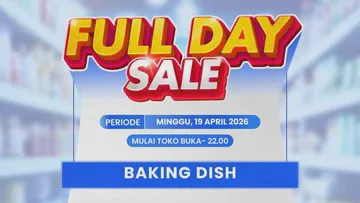 Hanya di Transmart Full Day Sale, Wadah Panggang Baking Dish Dibanderol Semurah Ini