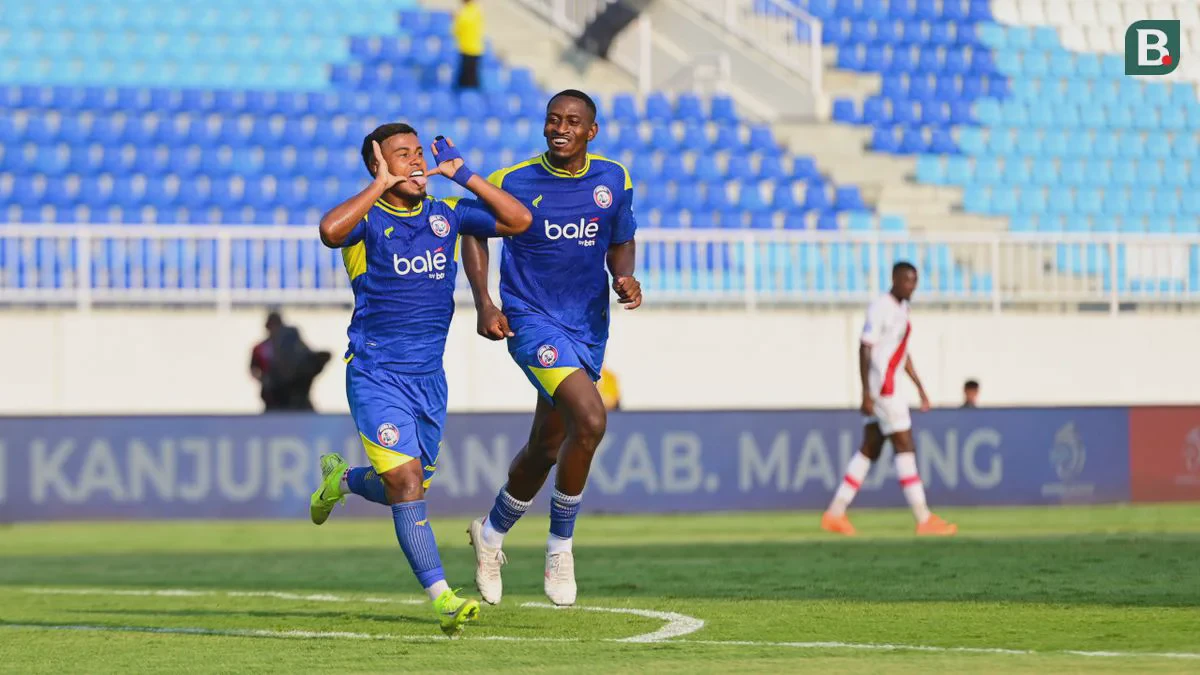 Hasil BRI Super League: Dua Gol Transisi Cepat Arema FC Taklukkan Persis di Kanjuruhan