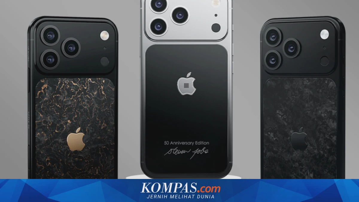 iPhone 17 Pro Max Edisi Terbatas Berhias Serpihan iPhone Klasik Meluncur Cuma 11 Unit