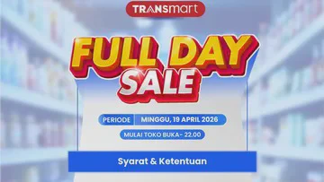 Jangan Sampai Ketinggalan Transmart Full Day Sale dengan Diskon Melimpah 50% + 20%