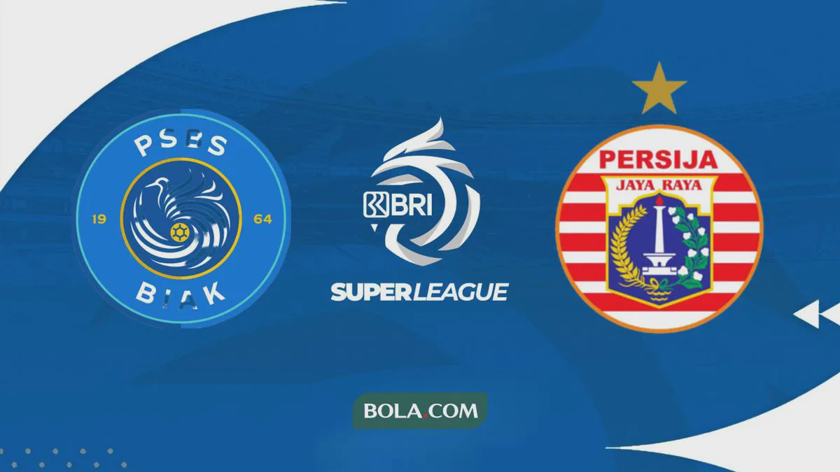 Link Nonton Siaran Langsung PSBS Biak Lawan Persija Jakarta di BRI Liga 1