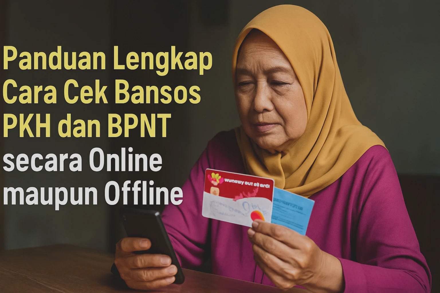Panduan Lengkap Cara Cek Bansos PKH dan BPNT secara Online maupun Offline