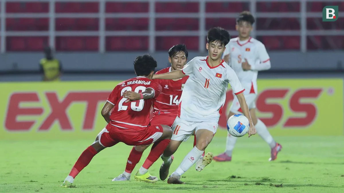 Rating Pemain Timnas Indonesia U-17 Kontra Vietnam di Piala AFF U-17 2026: Kewalahan Hadapi Tekanan Lawan